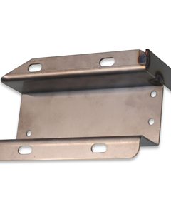 Bracket f/safety switch, stainl.steel 101x160x2 (BZ00258)